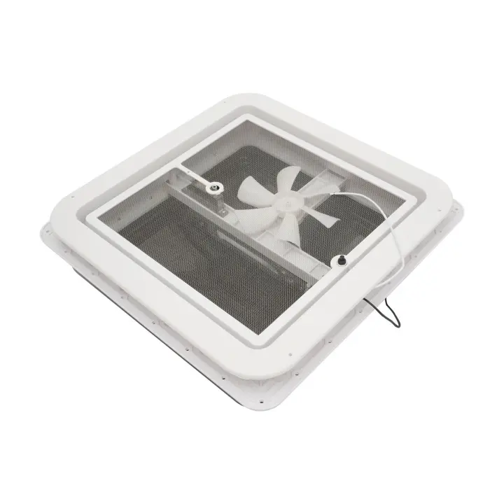 Ventilador de techo para autocaravana, ventilación tragaluz, 42cm x 42cm, a prueba de polvo - 1
