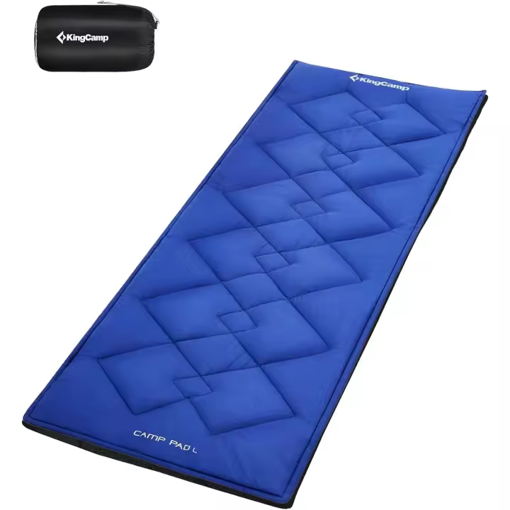 Cojín de algodón para Cama de Campamento, Muy Ligero y portátil, Multiusos para Cama de Camping, Tumbona de jardín, Tumbona también como Esterilla para Dormir o Manta de Viaje, para Camping, - 1