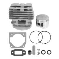 Juego de cilindro y pistón de motosierra, piezas de repuesto para motosierra de gasolina/aceite, diámetro de 45mm, 52CC, 52Cc, 1 Juego - details 0