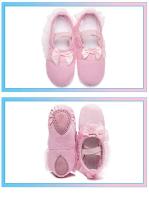 Zapatos planos de yoga para uso diario de ballet de lona de baile suave para niñas - details 6