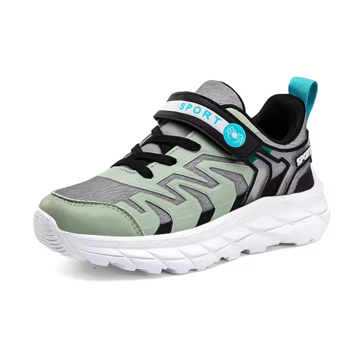 Zapatillas de deporte de marca para niños, zapatos informales transpirables para niños, zapatos para correr con amortiguación antideslizante para exteriores, zapatos deportivos de tenis para niños - 1