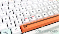 Teclas PBT de 141 teclas para juegos, Teclado mecánico MX Switch, juego blanco Simple, perfil XDA, sublimación DIY - details 14