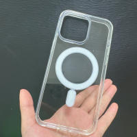 Funda protectora magnética transparente de succión adecuada para Iphone 15 15Pro 15Promax 14 14Pro 14Promax 13 13Pro 13Promax 12 12Pro 12Promax 11 11Pro 11Promax Anti-Caída Funda para teléfono móvil - details 4