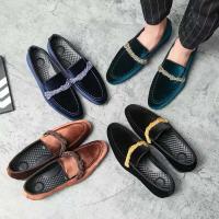 2023 zapatos cómodos del partido del ante del espectáculo del zapato de cuero de los hombres del Reino Unido del nuevo diseño de la moda - details 18