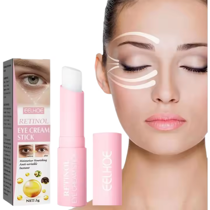 Crema para los Ojos de Retinol Anti-arrugas, Reducción de Hinchazón, Adiós a las Ojeras, Blanqueo de Piel, Hidratación Belleza para la Piel Facial - 1