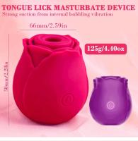 Vibrador de Alta Velocidad en Forma de Rosa Juguete Sexual Estimulador para Mujeres Certificado CE - details 4