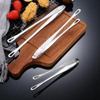 304 Stainless Steel Korean Barbecue Clip BBQ Grill With Kitchen Thickened Non-slip Saute With Steak And Food Clips - details 3