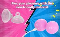 Leten Vibrador Remoto Estimulador de Masaje de Pezchoiras para Mujeres Juguete de Sexo para Parejas - details 4