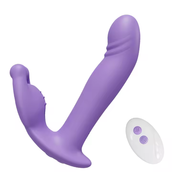 Vibrador con Control remoto para mujer, estimulador de clítoris, bragas portátiles, consolador inalámbrico de punto G, Juguetes sexuales femeninos, productos para adultos - 1