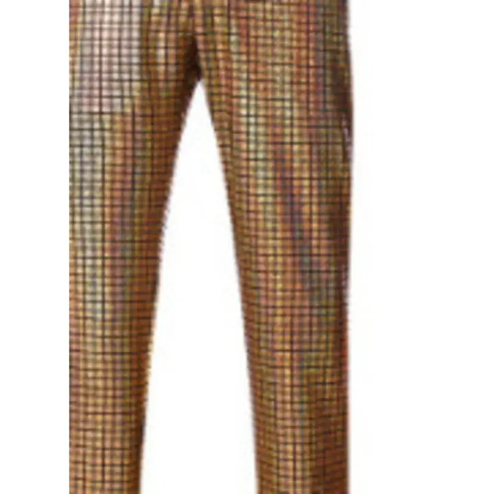 Pantalones de cosplay para hombre, talla europea, estampado en caliente, para discoteca, informal, moderno, hip-hop - 1