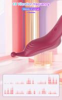 Vibrador de punto G para mujer, estimulador de clítoris y pezón, productos eróticos femeninos, Juguetes sexuales para adultos, 18 parejas - details 2