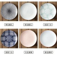 Plato Nórdico Moderno y Creativo de Cerámica Bajo Revestimiento 8 pulgadas de Estilo Occidental para Comidas y Snacks Viste tu Cocina y Comedor - details 7