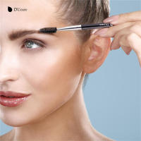 Brocha de Cejas DUcare Herramienta de Maquillaje 2 en 1 con Cepillo de Pestañas de Doble Punta Ángulo para Sintéticos - details 6