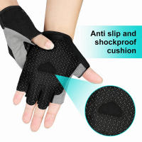 Tcare Guantes de Ciclismo Antideslizantes Absorbentes de Choques de Medio Dedo con Almohadilla de Gel Transpirables para Hombres y Mujeres Soportes y Correas Deportivos y al Aire Libre - details 7