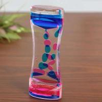 Temporizador de movimiento Paquete de reloj de arena colorido Burbuja líquida Fidget Ansiedad sensorial Autismo Actividad para niños Calma Relajarse - details 8