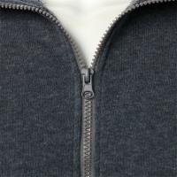 Chaqueta deportiva para hombre, informal, con cremallera, cuello levantado, abrigo con capucha, cárdigan, sólido - details 18