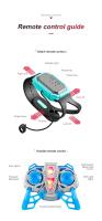 Coche acrobático teledirigido para niños, juguete electrónico con Sensor de gestos y reloj, rotación LED, 2023G, novedad de 2,4 - details 18
