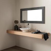 Espejo de Suelo, 166 x 66 cm, Roble Azteca, Espejo de Pared, Made in Italy - details 19