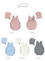 Conjunto de Bebé de Punto sin Mangas 2pcs Talla Única para Primavera Otoño - details 3