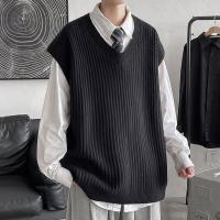 Suéter Preppy Estilo Coreano para Hombres 5XL Viste con Estilo Callejero para Jóvenes - details 6