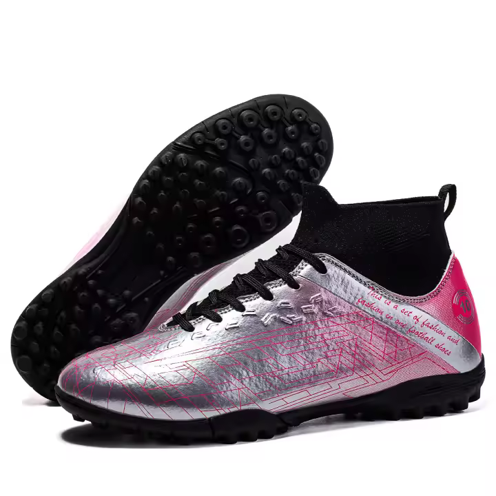 Zapatos de fútbol de caña alta AG uñas largas TF uñas rotas zapatos de juego para hombres y mujeres - 1