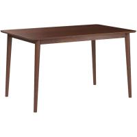 Jen Mesa de comedor de madera de 120 cm |   Mesa de cocina de madera maciza |   Montaje sencillo, espresso - details 4