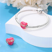 Abalorios de piedra de Color plateado para mujer, pulseras y brazaletes adecuados de estilo elegante, joyería fina DIY para cumpleaños - details 17