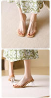 Sandalias de Hadas Transparentes Tacones Altos Comodidad para Pies Zapatos de Moda para Mujer y Hombre - details 10