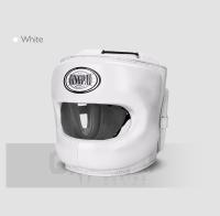 Casco de boxeo grueso de cobertura total para hombres y mujeres, protector de cabeza para entrenamiento de kácate - details 9