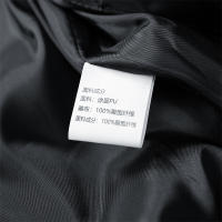 Chaqueta de Cuero Retro Sencilla de CHAIFENKO Ajuste Suelto Versátil para Otoño-Invierno - details 14