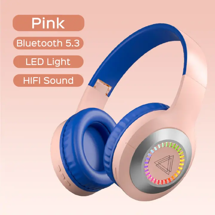Auriculares ANC con reducción de ruido, Cascos HIFI con cable + Comunicación inalámbrica, portátil, con Bluetooth, para música, compatible con TF - 1