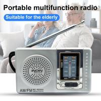 Radio portátil de bolsillo, antena telescópica con batería, Mini Radio AM FM multifuncional para ancianos - details 5