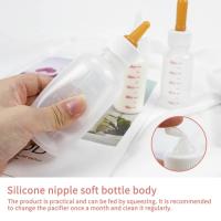 Kit de biberones de alimentación para mascotas con estuche de almacenamiento, alimentador de leche para cachorros, animales pequeños - details 5