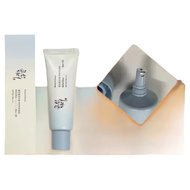 Crema Facial de Arroz Higley Hidratante y con Protección UV 50ml Suero Hidratante Suave para la Piel - 1