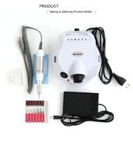 PARKSON-pulidora profesional eficiente, 15w, 35000RPM, pulidora blanca, lima de uñas, herramienta de broca - details 3