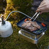 FireMaple - Juego de mini platos para barbacoa, antiadherente, grueso, resistente al calor, multifuncional, para acampar al aire libre - details 7