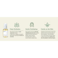 Mixsoon Esencia de Frijol Exfoliante Hidratante Cuidado de la Piel Coreano Piel de Cristal Suero de Ácido Hialurónico (1.01 Fl Oz ([Paquete de 1)) - details 2