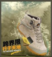 Botas de senderismo de cuero de vaca para hombre y mujer, zapatos de nieve impermeables para exteriores, escalada, montaña, caza, caminar, invierno - details 29