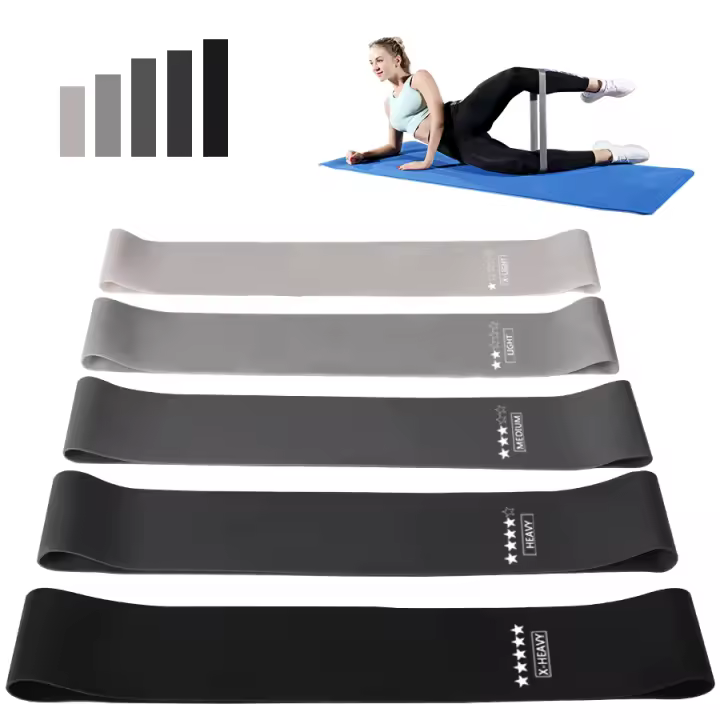 Bandas de resistencia para entrenamiento físico, bandas de resistencia deportivas para yoga en casa, estiramiento elástico, Pilates, Crossfit, equipo de gimnasio - 1