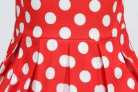 Vestido de Princesa de Verano Retro para Niña Hepburn Lentejuelas, Algodón Ligero, Estilo Vintage de los 50 - details 15