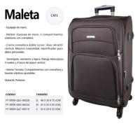 Maleta de Viaje de Lona Grande 75x46x28 cm, 4 Ruedas Giratorias 360 ° , Código de seguridad, Ligera y Compacta - Dorrego - details 3