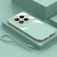 Teléfono chapado brillante con cordón para Xiaomi Redmi Note 14 14Pro 13 12 11S 10 14C 13C POCO X7 X6 Pro M5S funda protectora de silicona - details 3