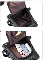 Mochila de Piel de Oveja Premium 2024 Multifuncional para Viajes y Seguridad - details 20
