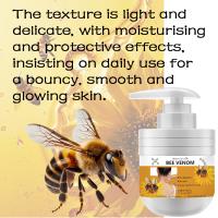 Crema de veneno de abeja para eliminar el cuerpo, levantamiento de piel de pollo, tratamiento antisequedad firme, loción suave y tierna de melanina, crema hidratante brillante, leche corporal - details 8
