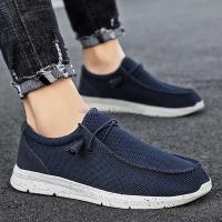 Nueva marca de alta calidad, zapatos casuales de terciopelo de lona de gran tamaño 47 48 para hombres baratos - Homm Mocassin - details 7