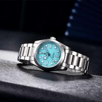 Reloj Automático de Lujo Premium PAGANI DIZAIN Crisálida de 36MM Vidrio de Zafiro Correa de Cuero - details 2