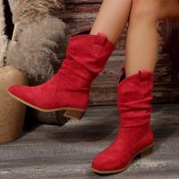 Ots de tacón apilado para mujer, ots altos de estilo caliente, de moda, talla grande - details 9