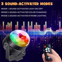 Bombilla de Disco con Control Remoto Luz de Escenario Strobe de 7 Colores para Fiesta de Cumpleaños Boda Bar en Hogar Cambio de Color Tema de Luz 1700-2699K - details 2