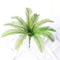 Sute -Palmera artificial de 40cm, planta tropical de plástico, hojas, frente falsa para decoración de bodas y jardín de casa - details 9
