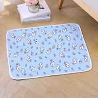 Estera de enfriamiento portátil para perros de dibujos animados, alfombrilla antideslizante de látex de algodón para mascotas, cama suave para gatos, sofá, esteras para acampar - details 2